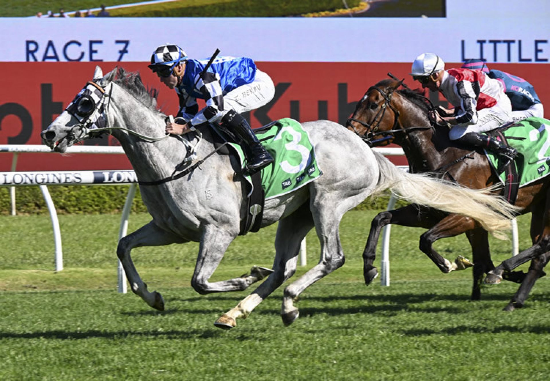 Spangler (Starspangledbanner) winning at Randwick