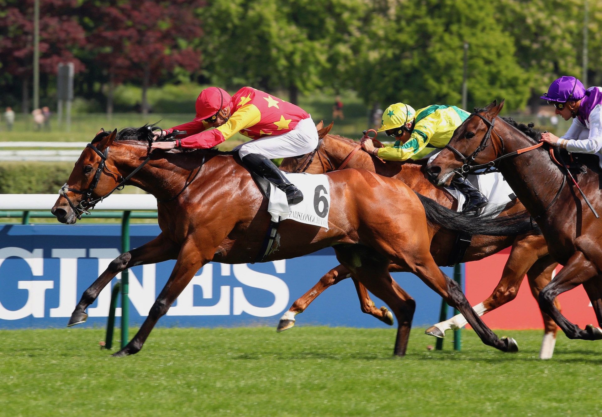State Of Rest (Starspangledbanner) Wins The Group 1 Prix Ganay At Longchamp