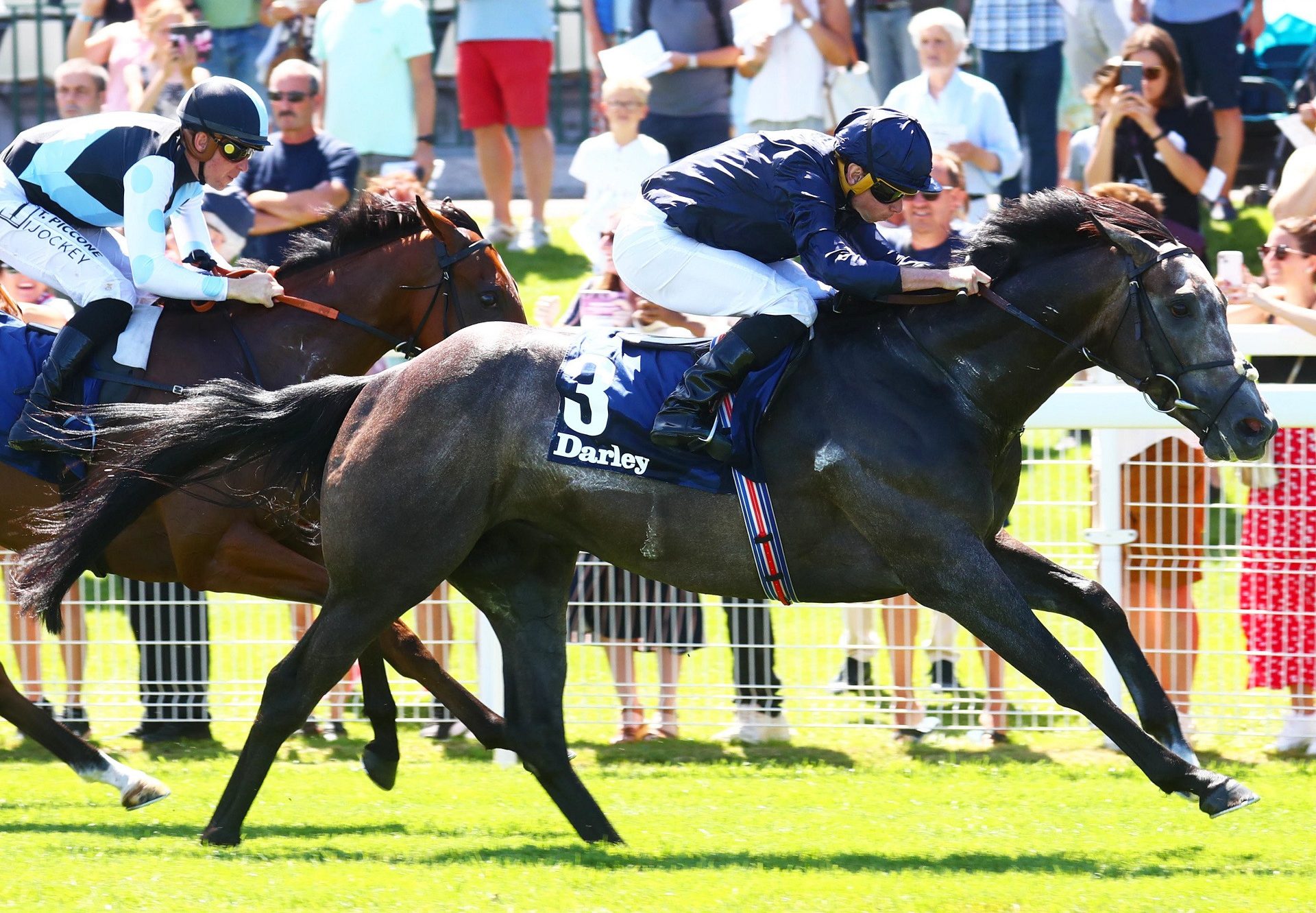 The Antarctic winning the Prix De Cabourg at Deauville