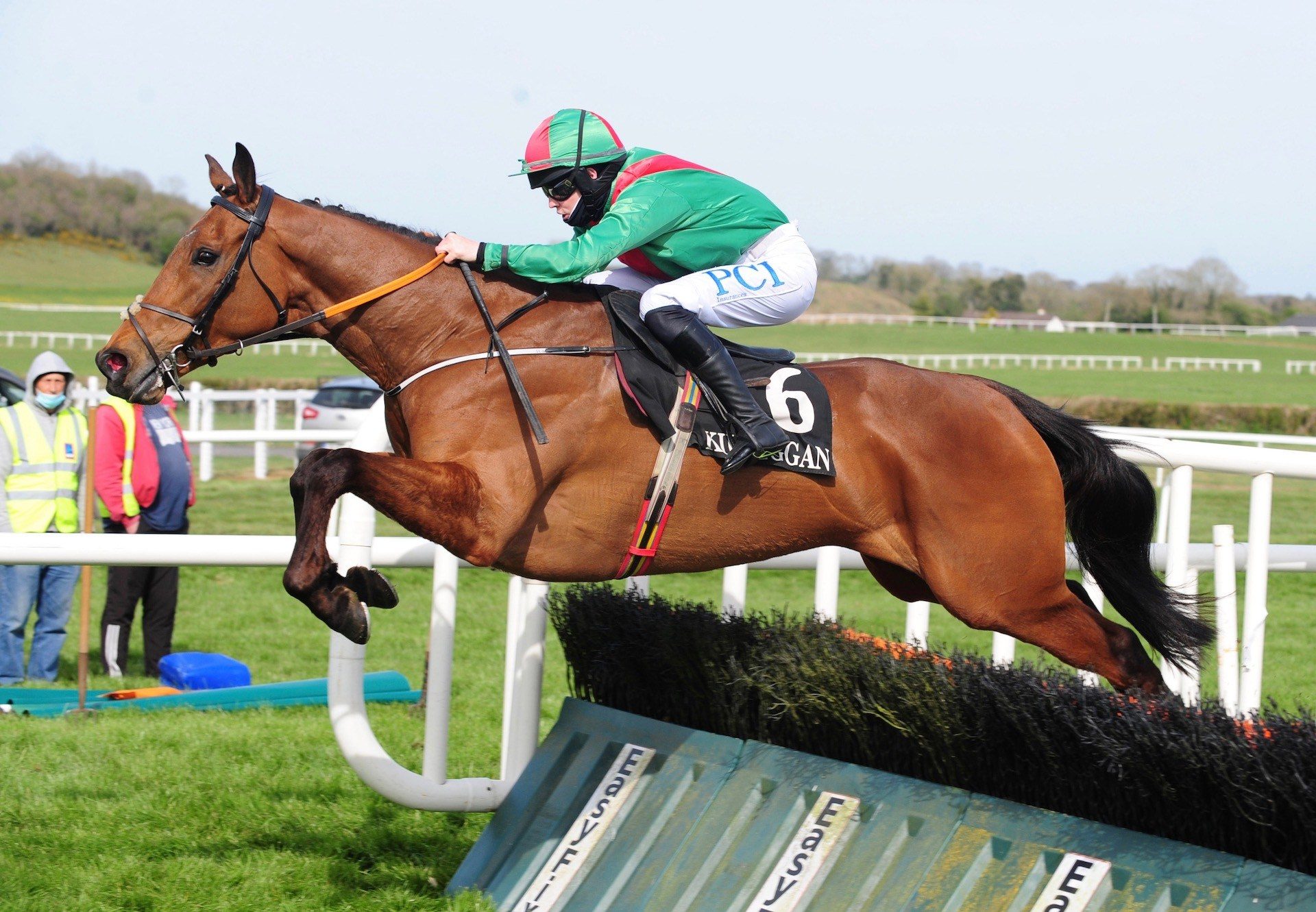 The Cathal Don (Westerner) Winning A Maiden Hurdle At Kilbeggan