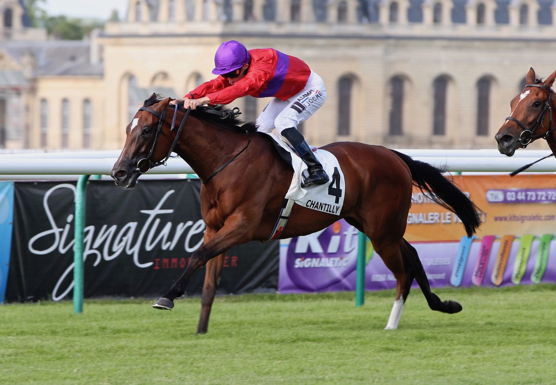 Thornbrook (Saxon Warrior) Wins The Listed Prix De Bagatelle at Chantilly