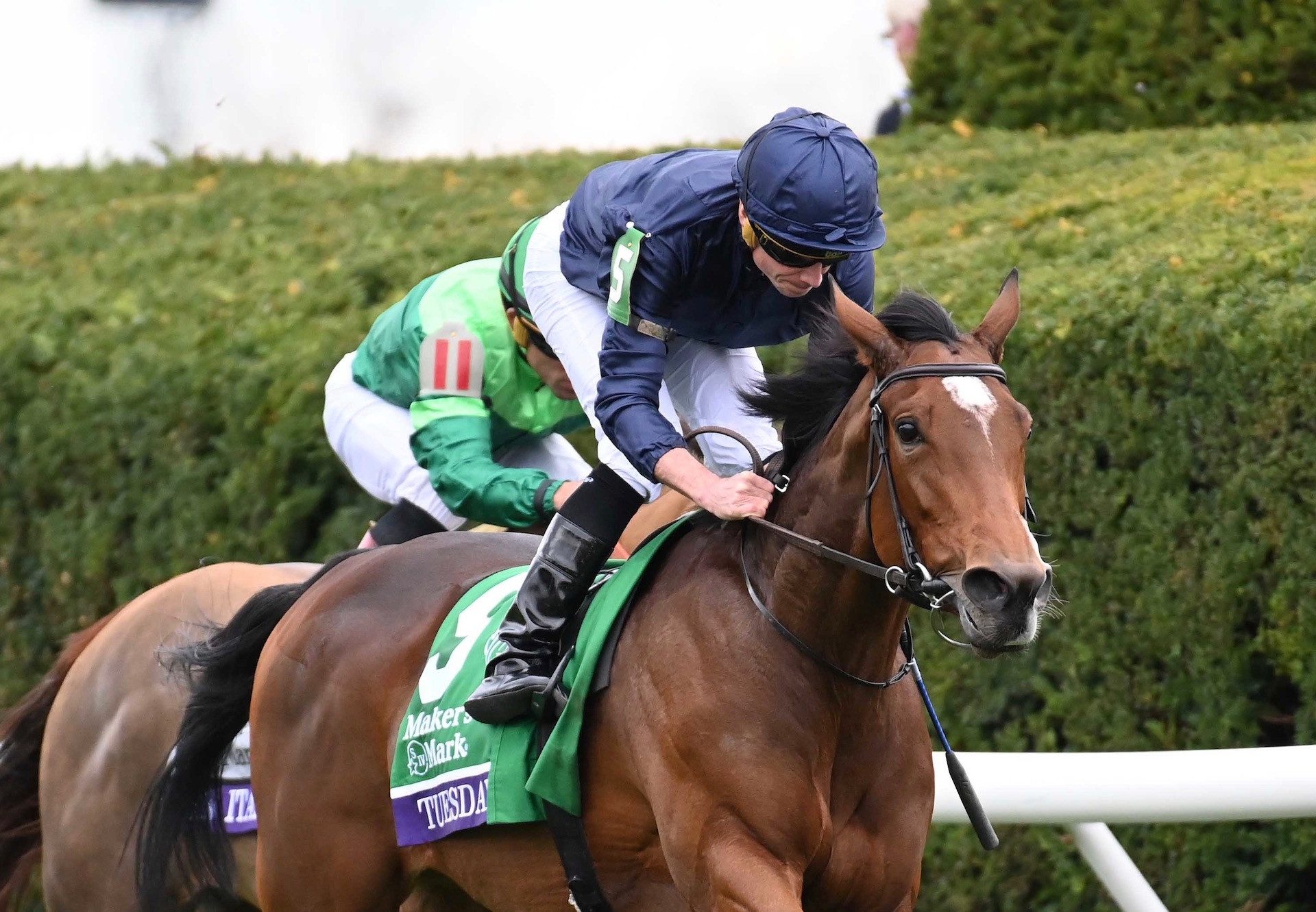 Tuesday (Galileo) Wins The Grade 1 Breeders’ Cup Filly Mare Turf at Keeneland