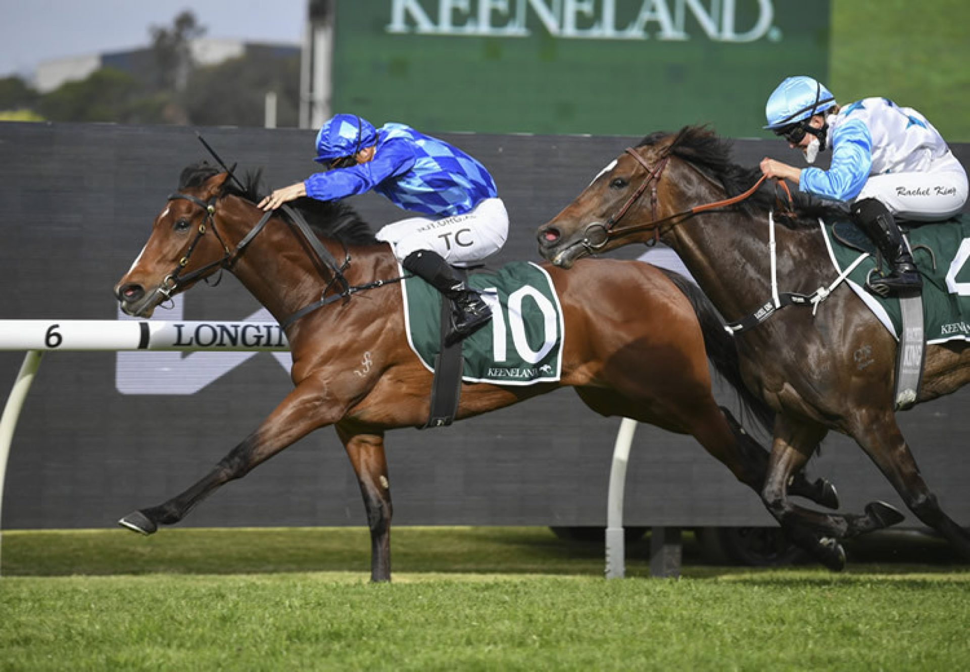 Vangelic (Vancouver) winning the Gr.2 Golden Pendant at Rosehill