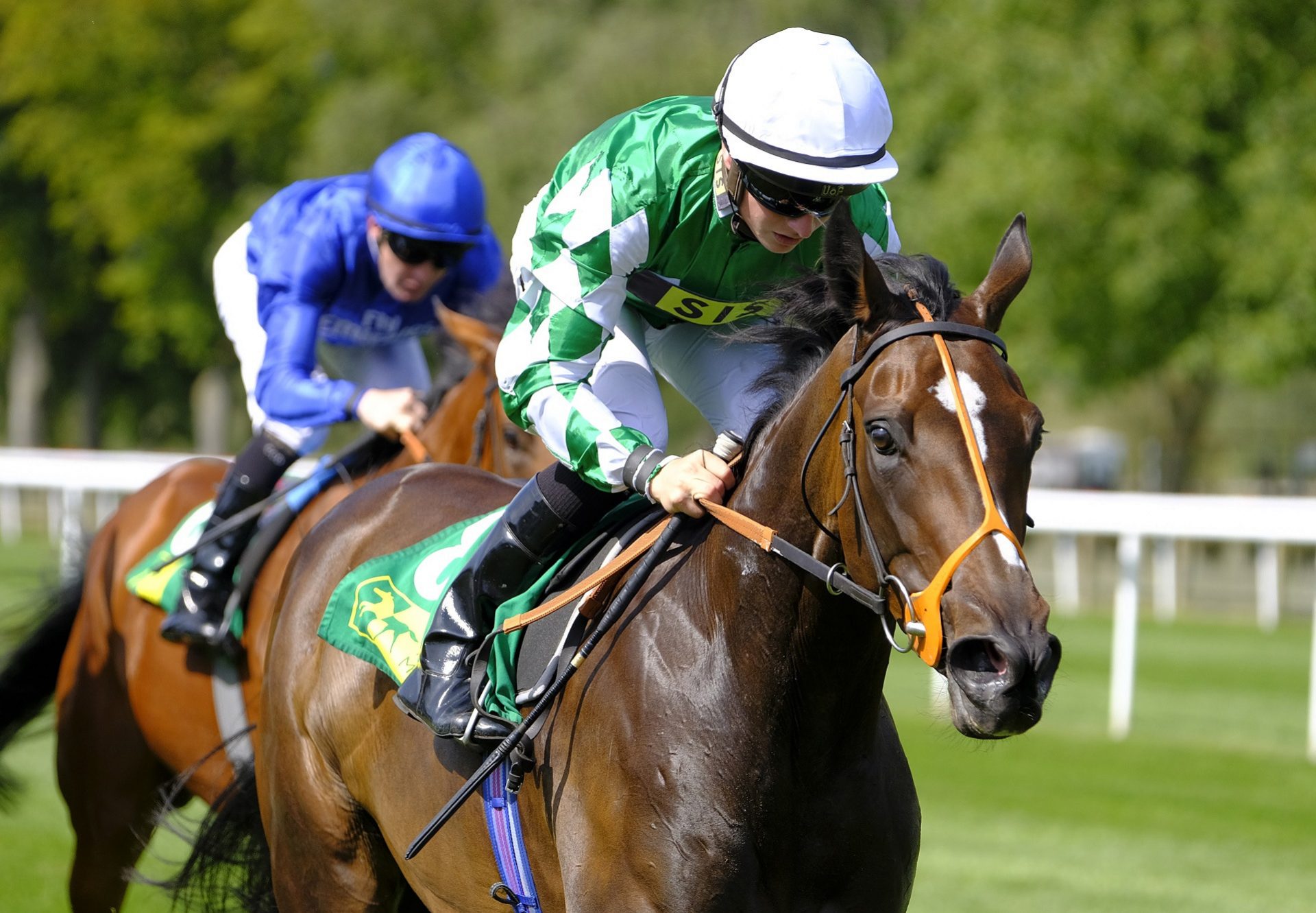 Vitamin (Camelot) winning at Newmarket