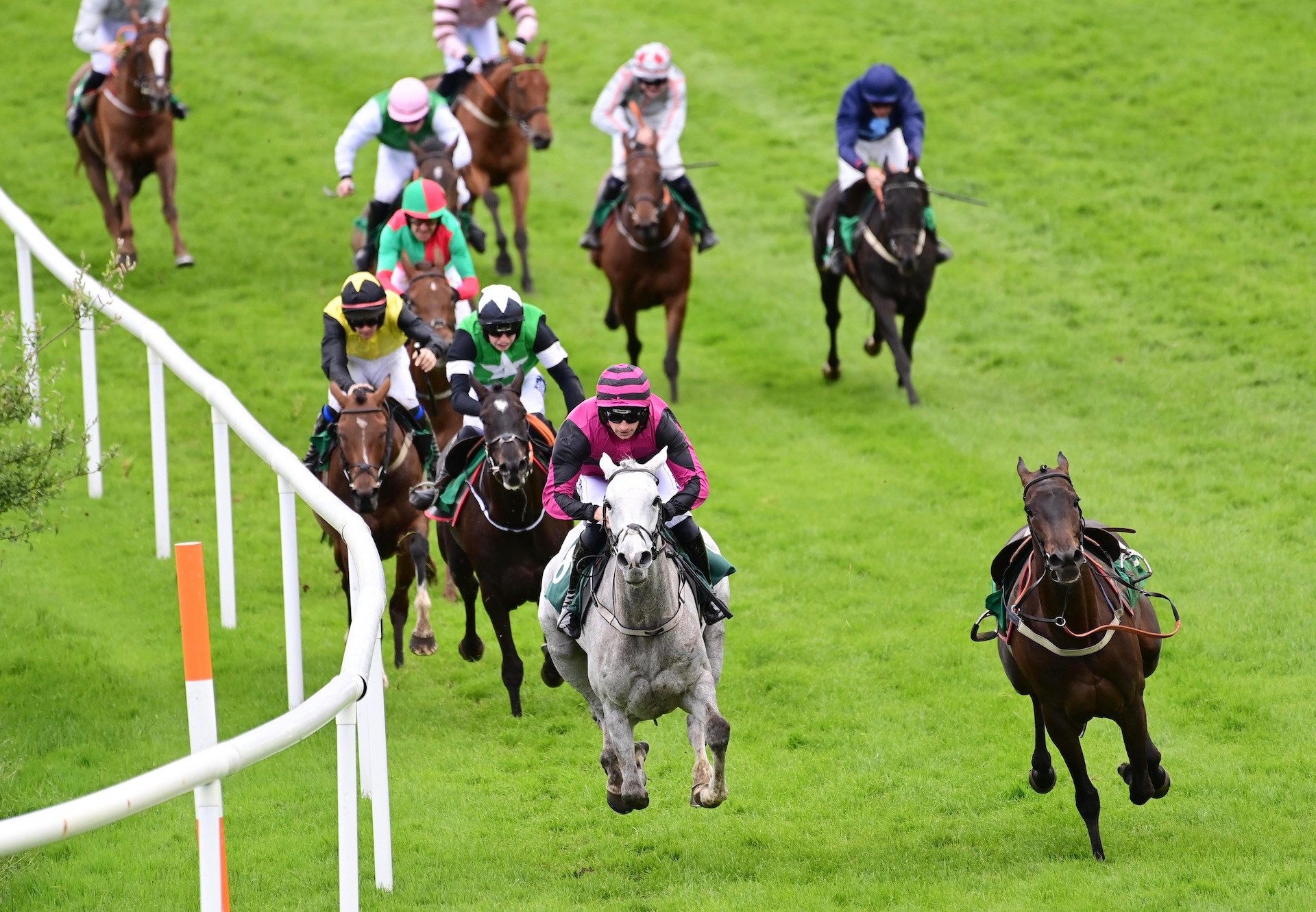 Walk In The Brise (Walk In The Park) Wins The Mares Bumper At Downpatrick