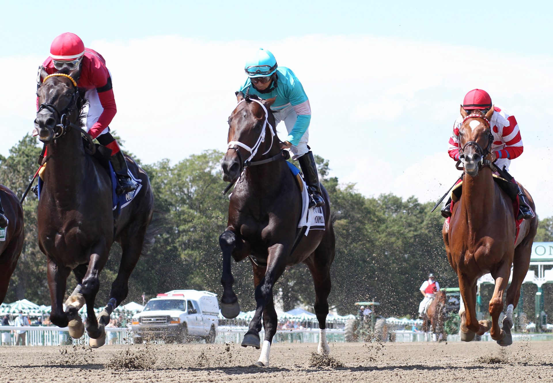 Warrior's Charge (Munnings) Wins Gr.3 Phillip H. Iselin At Monmouth Park