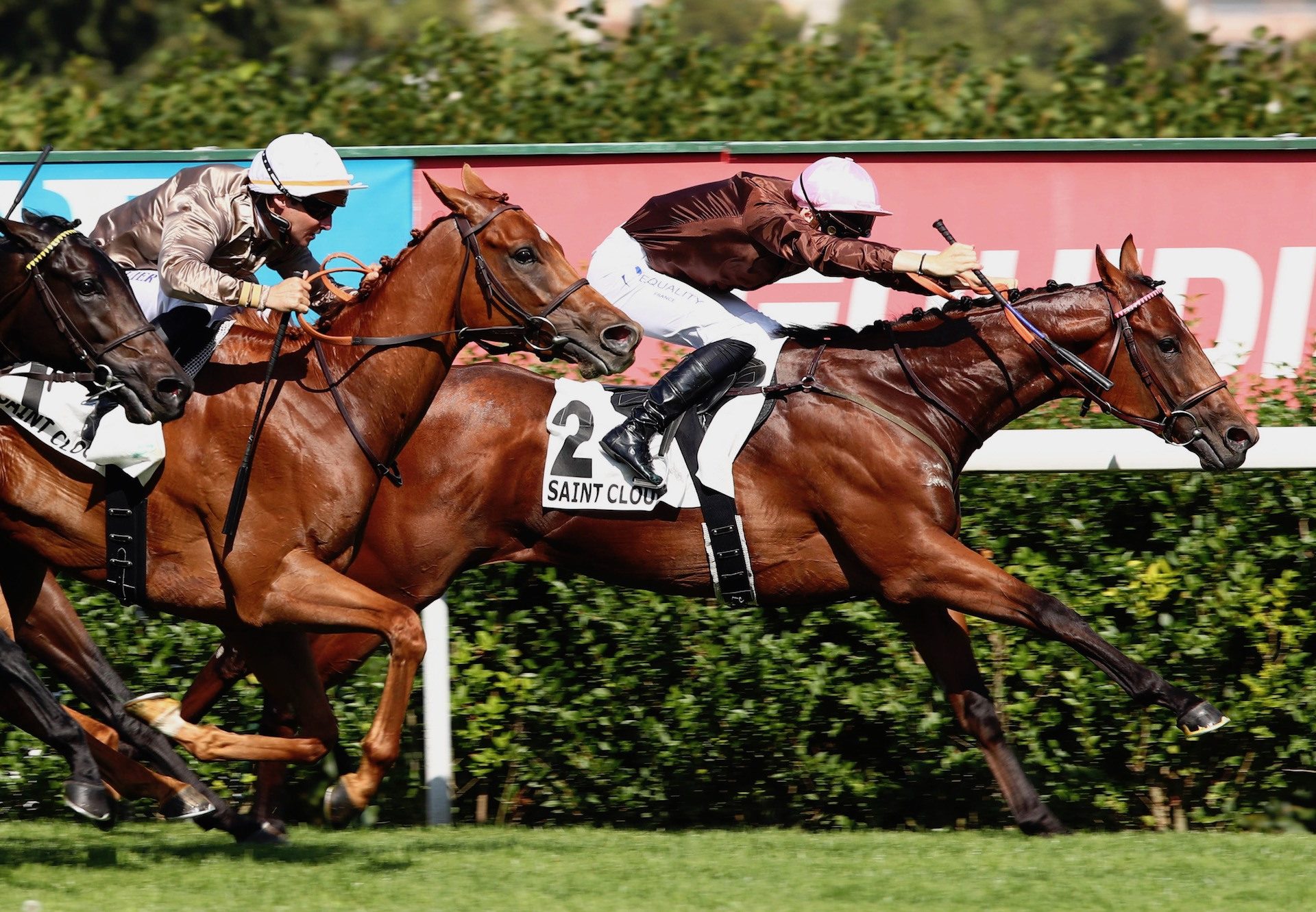 Zulu Warrior (Saxon Warrior) Wins The Listed Prix Turenne at Saint-Cloud