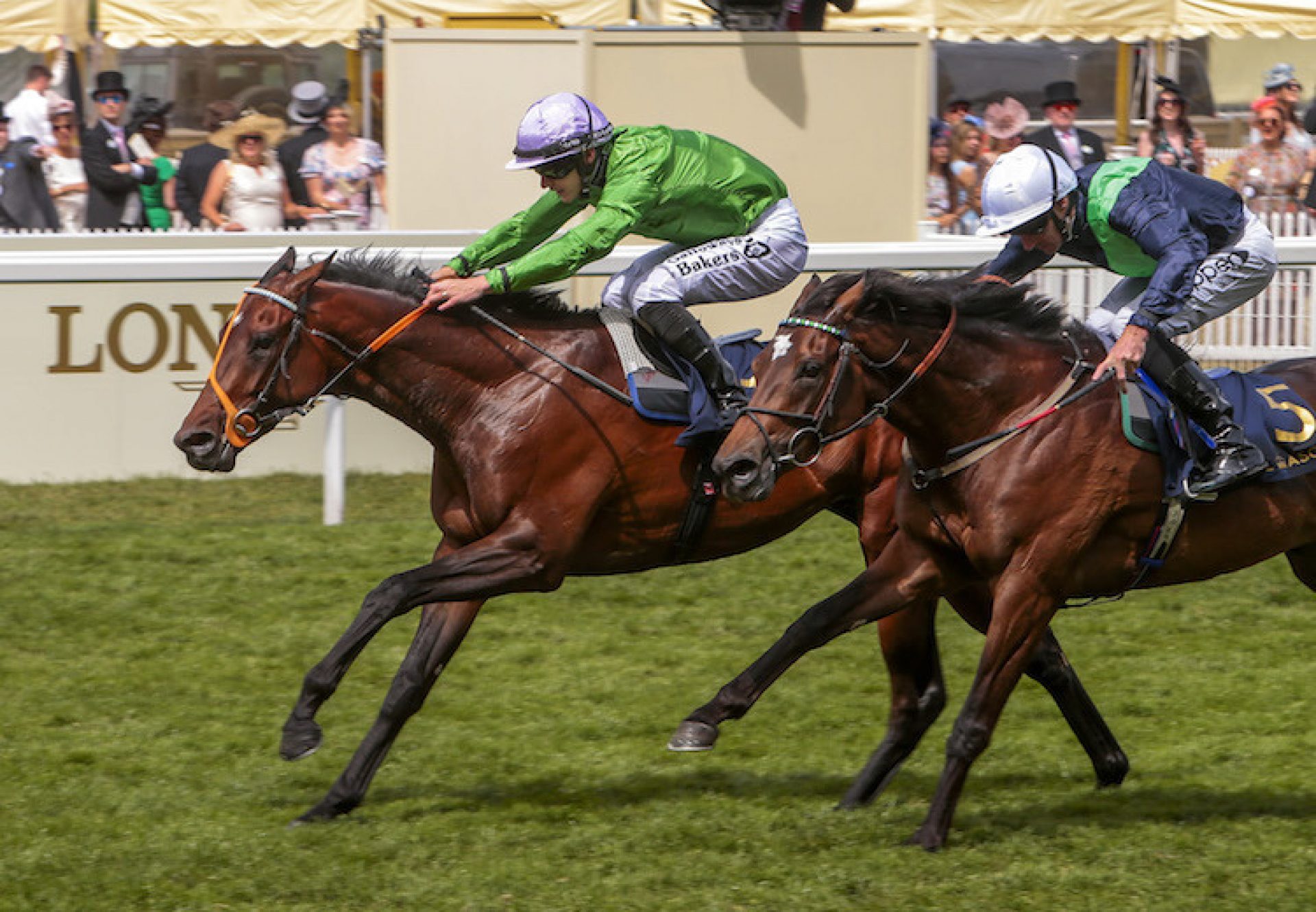 Arthur Kitt (Camelot) winning the Listed Chesham Stakes at Royal Ascot