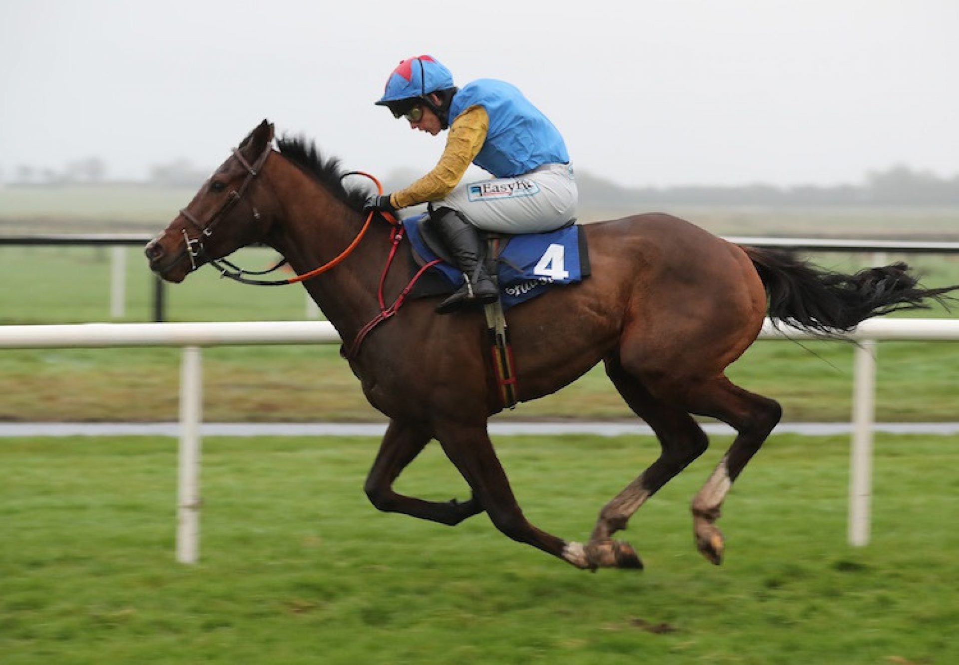 Downtown Getaway (Getaway) winning a bumper at Fairyhouse