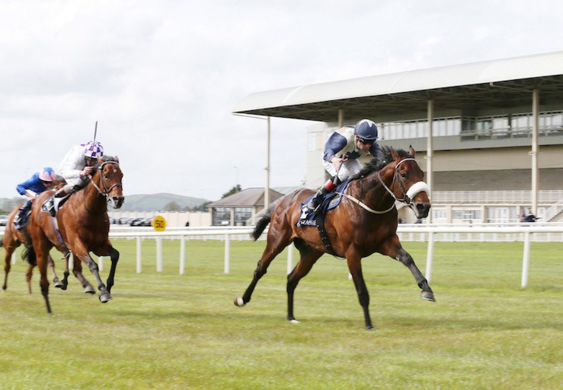 Fascinating Rock (Fastnet Rock) winning the G3 Mooresbridge Stakes at the Curragh