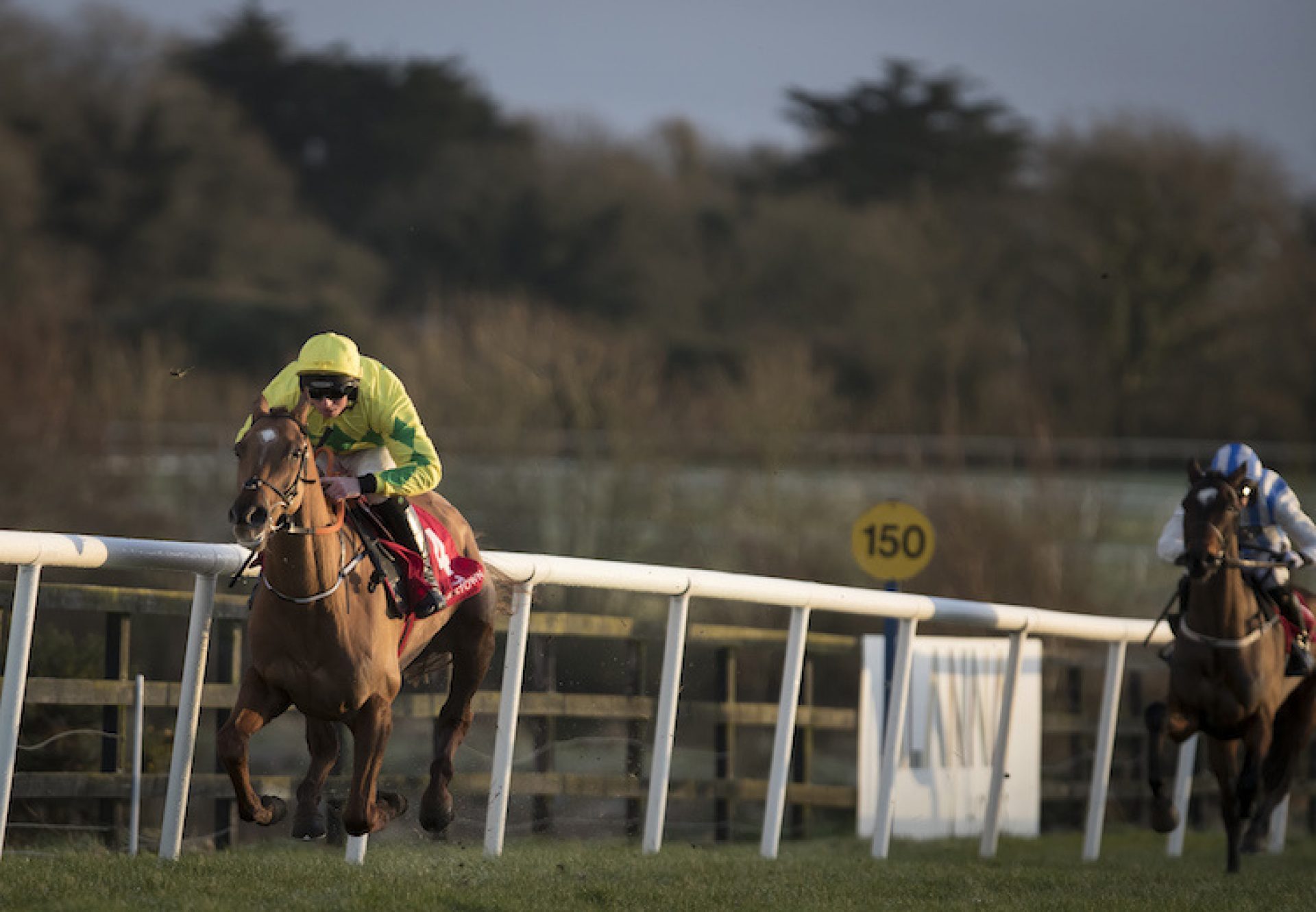 Getaway John (Getaway) winning a bumper at Fairyhouse