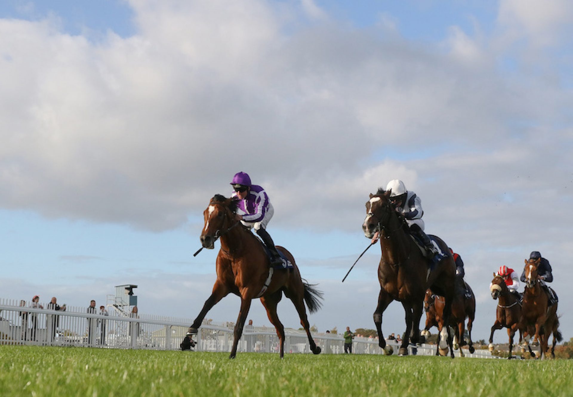 Japan (Galileo) winning the G2 Beresford Stakes at Naas