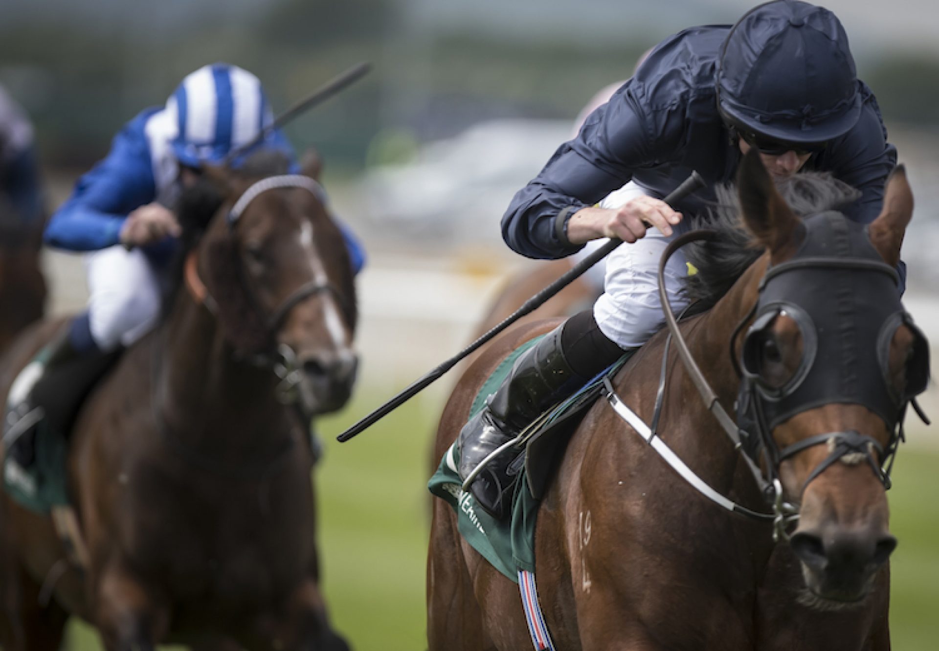 Merchant Navy (Fastnet Rock) winning the G2 Greenlands Stakes at the Curragh