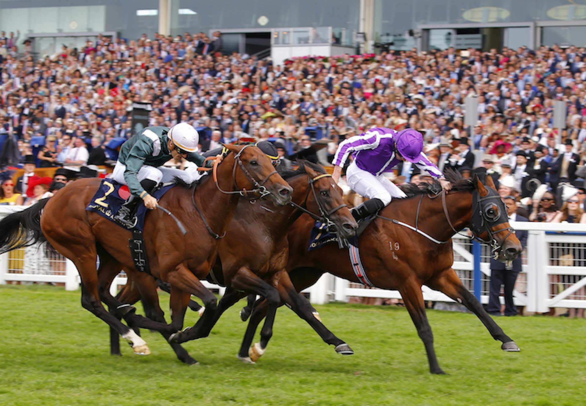 Merchant Navy (Fastnet Rock) winning the G1 Diamond Jubilee at Royal Ascot