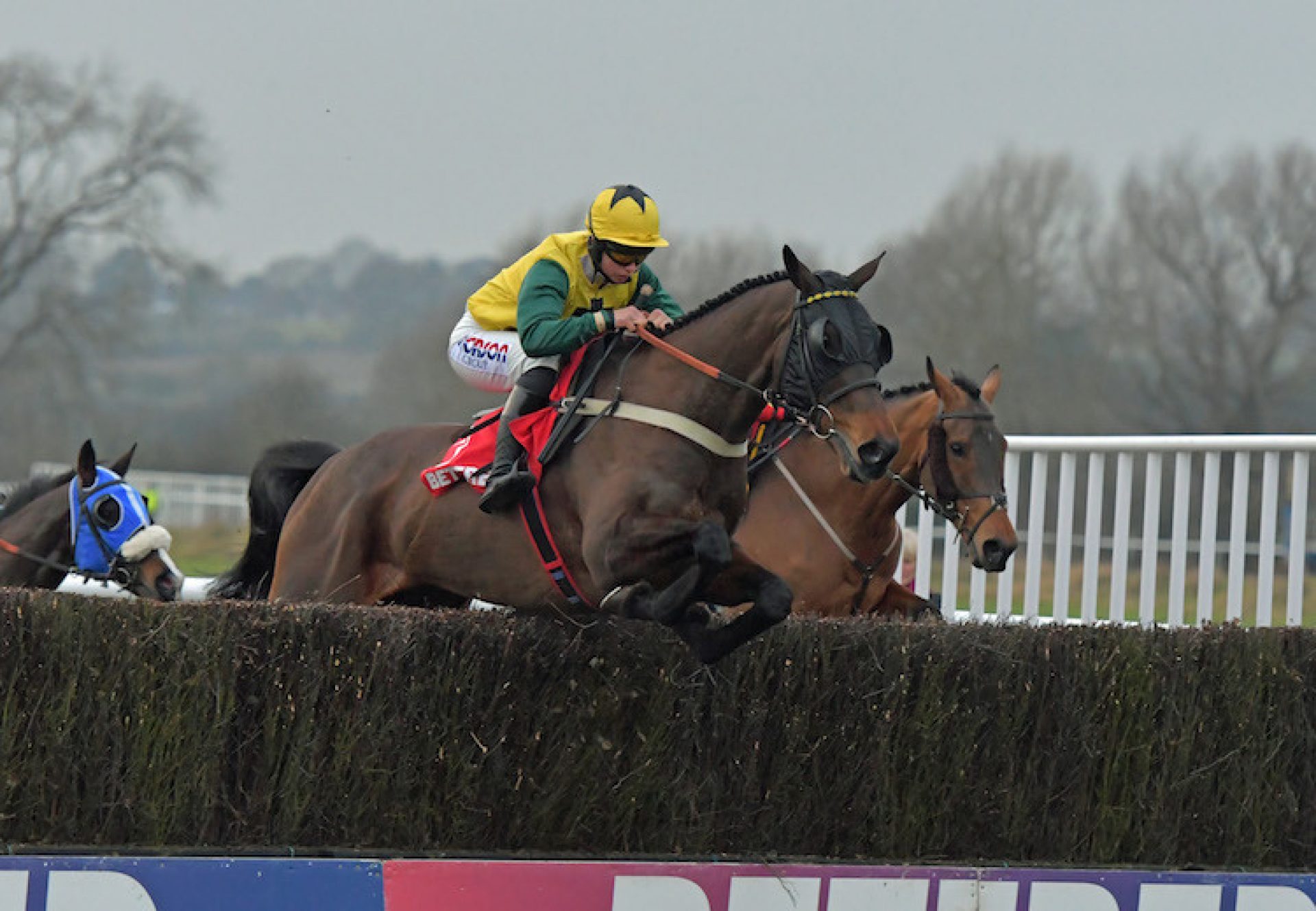 Milansbar (Milan) winning the G3 Classic Chase at Warwick