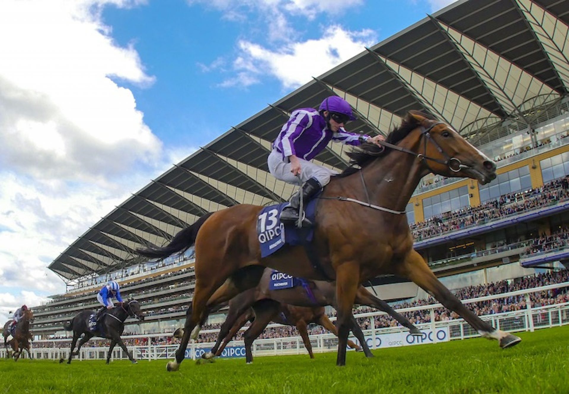 Minding (Galileo) winning the G1 QEII at Ascot