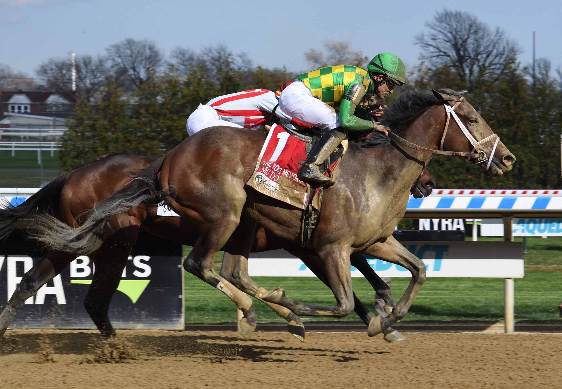 Mo Donegal (Uncle Mo) wins the Gr.2 Wood Memorial at Aqueduct
