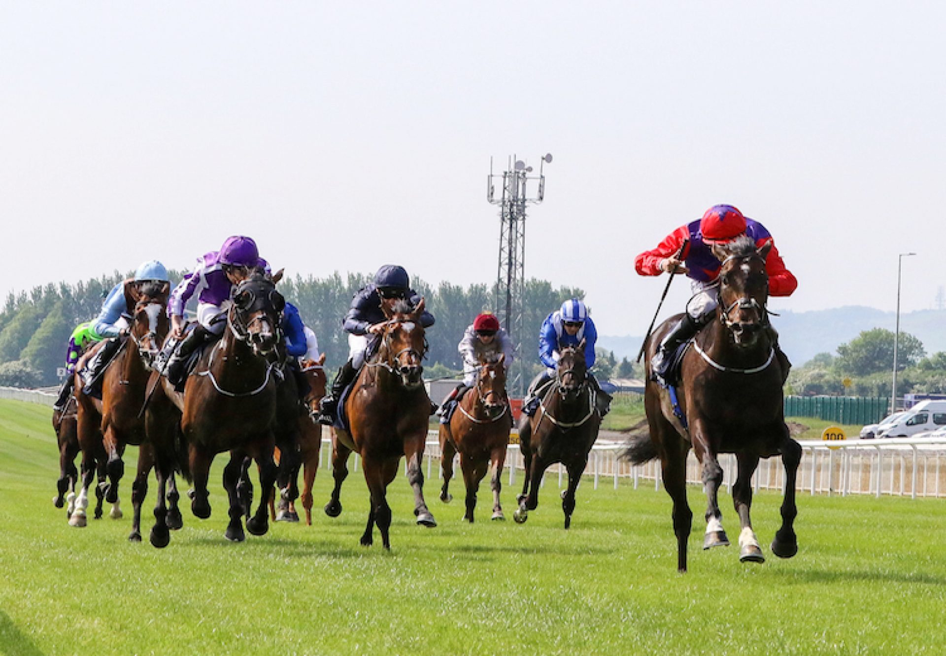 Romanised (Holy Roman Emperor) winning the G1 2,000 Guineas at the Curragh