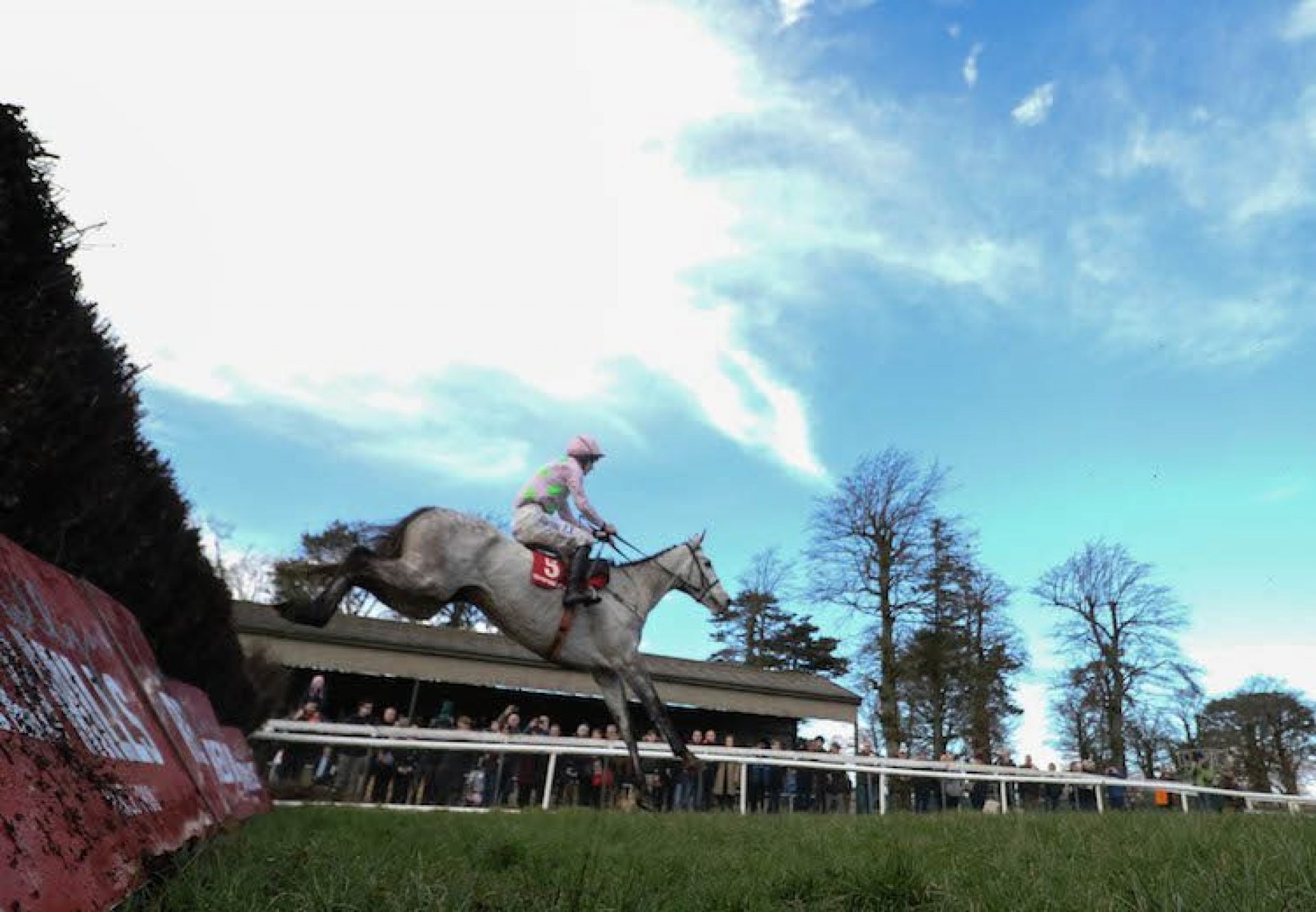 Some Neck (Yeats) winning a beginners chase at Gowran Park