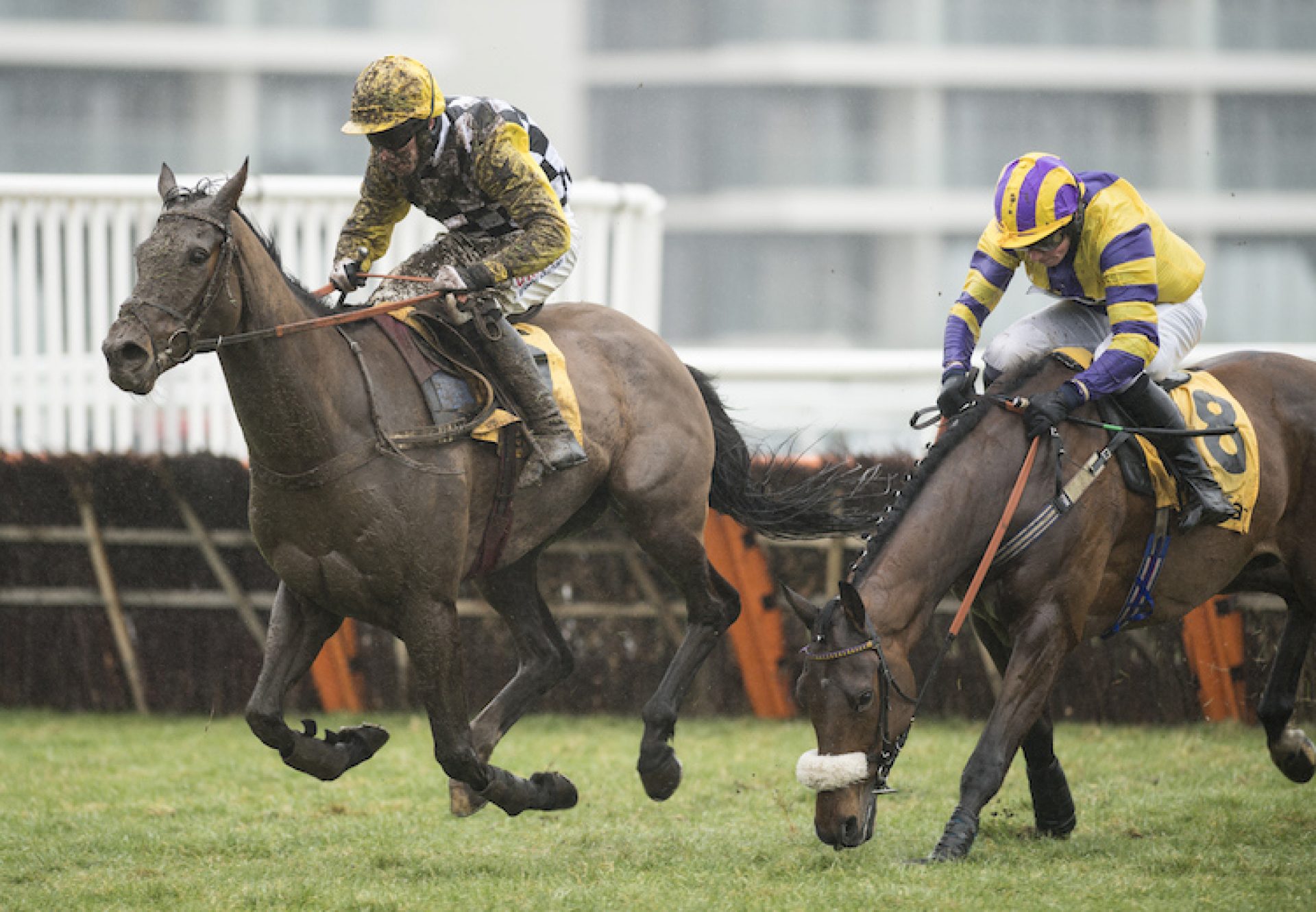 Talkischeap (Getaway) winning over hurdles at Newbury