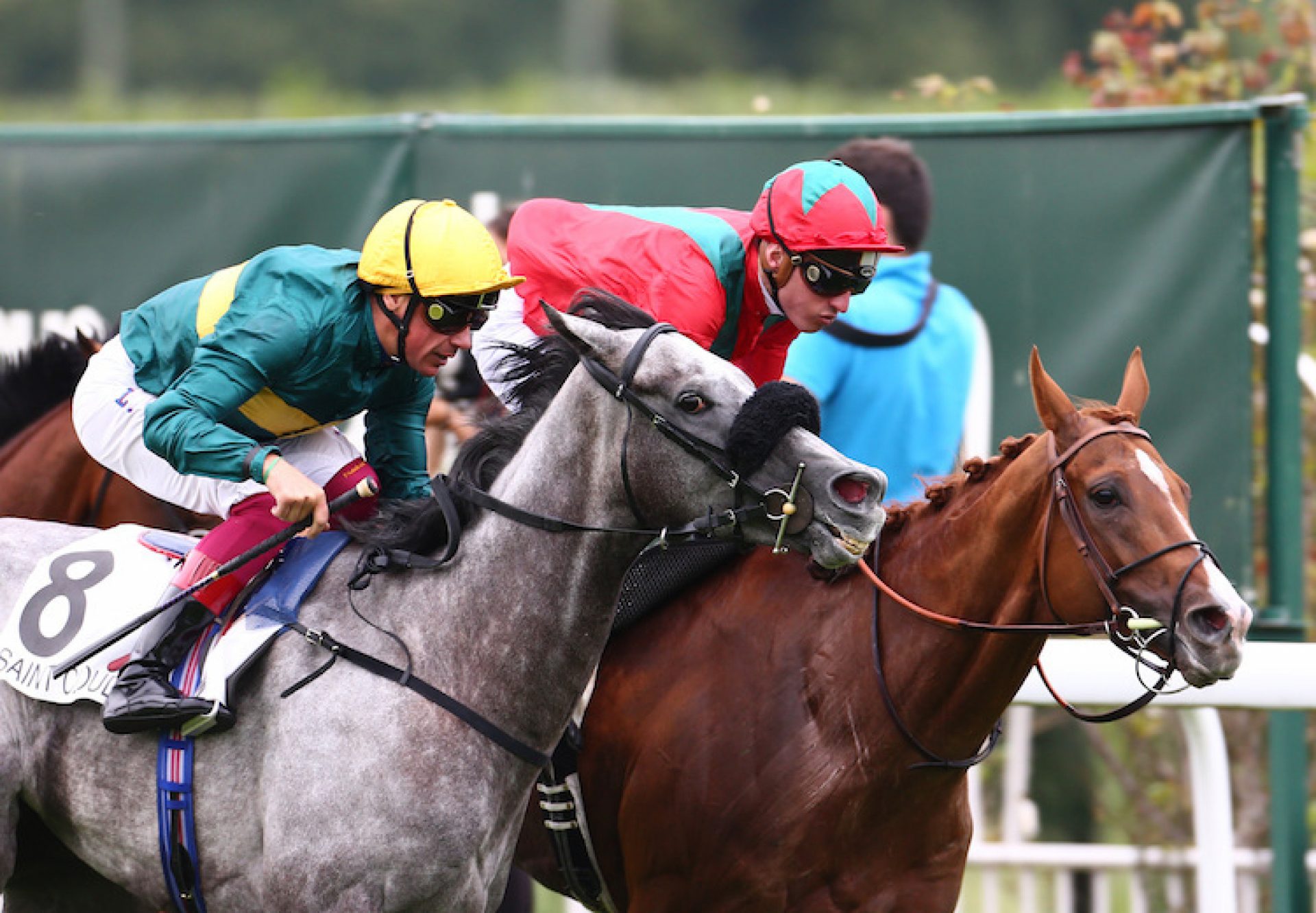 Waldgeist (Galileo) winning the G1 Grand Prix de Saint-Cloud