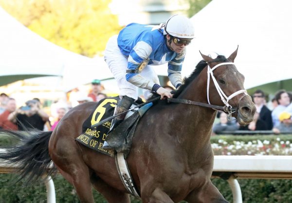 Angel Of Empire (Cassic Empire) Wins The Gr.1 Arkansas Derby at Oaklawn Park