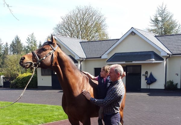 Colm Santry pictured with Galileo