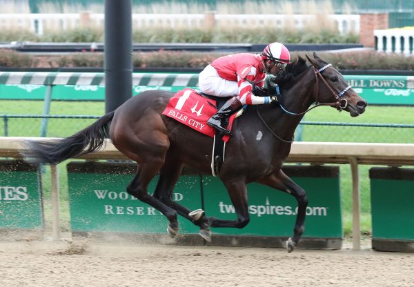 Envoutante (Uncle Mo) wins Gr.2 Falls City at Churchill Downs