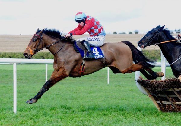 Groody Rover (Milan) winning maiden hurdle at Clonmel