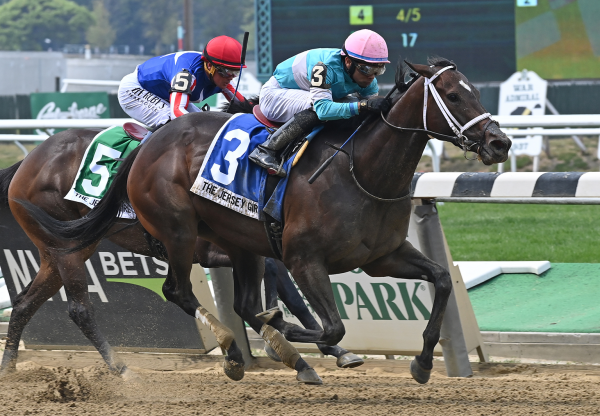 L Street Lady (Munnings) Wins The Jersey Girl Stakes at Belmont Park