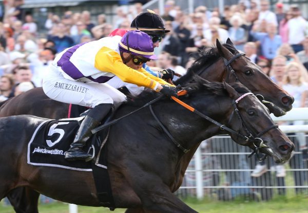 Sammarco (Camelot) winning the Gr.2 Union-Rennen at Cologne