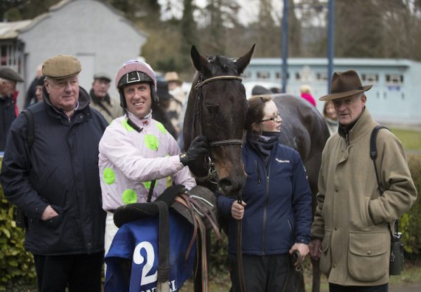 Koshari (Walk In The Park) pictured with connections after winning the Suir Valley Chase at Clonmel
