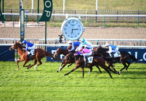 Line Of Duty (Galileo) winning the G3 Prix de Conde at Chantilly